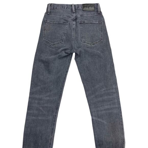 Aritzia Denim Forum The Yoko High Rise Slim Ankle Frayed Jean Size 23 - Picture 10 of 12